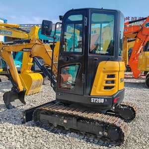 รถขุด SANY SY26U ขนาด 2 ตัน มือสองจากจีน สภาพดี ได้รับการรับรองมาตรฐาน CE พร้อมบุ้งกี๋ ราคาแข่งขัน - Product Image 1
