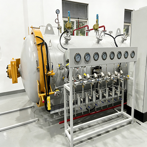Autoclave de durcissement composite industriel <span class=keywords><strong>pour</strong></span> pièces en fibre de <span class=keywords><strong>carbone</strong></span> - Product Image 4
