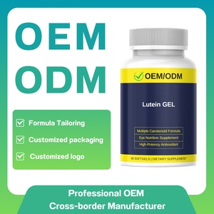 Suplemento Nutricional para la Salud Ocular en Cápsulas Blandas para Adultos, Luteína y Zeaxantina, Complejo de Carotenoides, Vitaminas para la Visión, Venta al Por Mayor OEM - Product Image 2