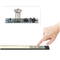 Interrupteur tactile LED AiPin avec variateur de lumière, capteur d'armoire, lumière de placard TD007, mémoire 0V, 8A max, variateur intelligent 1 canal, contrôle sans fil 20M