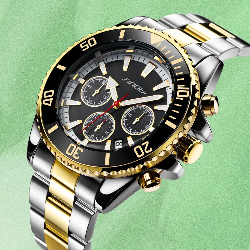 Luxe Herdefinieerde Herenhorloges Afgestemd Op Uw Smaak En Voorkeuren RVS Waterdichte Aangepaste Man Horloge