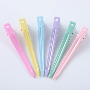 Non. 9 pinces à cheveux carrées en métal à dégradé de couleurs, 12 cm, pour femmes, usage quotidien - Product Image 3