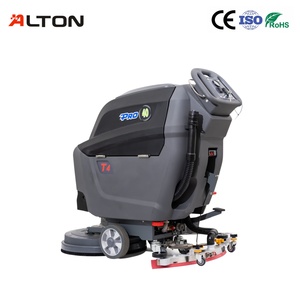 Fregadora de Pisos Manual Eléctrica <span class=keywords><strong>Alton</strong></span> T4B de 65 kg con Tanque Compacto de 40 L para Centros Comerciales - Product Image 1