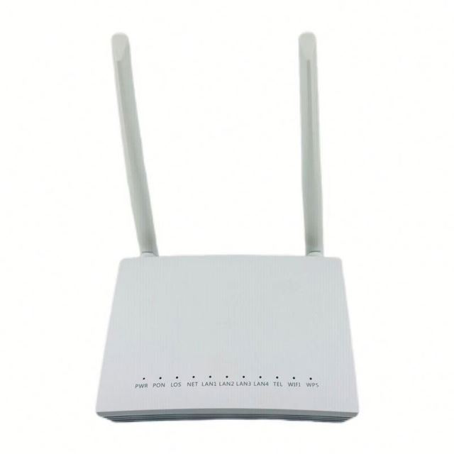 ONU Model GM220S XPON GPON 1GE+3FE+1TEL+1USB+WIFI2.4G Fiber Optic Router FTTX FTTH White Plastic DC 12V 1 Year Warranty