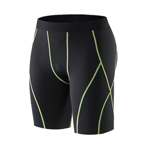 Men's Sporty Elastic Waist High Waist Quick Dry Breathable Athletic Shorts for Running Fitness - Product Image 3