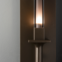 Applique Murale Moderne Minimaliste en Acier avec Verre Rectangulaire pour Hôtel, Chevet, Couloir, Entrée – Luminaire Décoratif