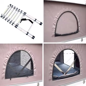 Dễ dàng hoạt động 4-5 người trên mái nhà lều không thấm nước tự động trên mái nhà lều xe nhôm lều bên ngoài cắm trại - Product Image 5