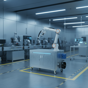 便携式自主移动焊接小车 6轴协作机器人，带PLC和电机，用于不锈钢铝材焊接 - Product Image 5