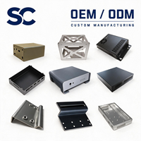 Couvercle de boîtier terminal en tôle sur mesure, poinçonnage CNC, fraisage, taraudage, acier laminé à froid pour terminal de point de vente, gris