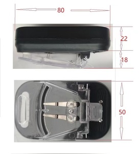Nguồn Cung Cấp Trực Tiếp Từ Nhà Máy Bộ Sạc Thông Dụng Ba Đèn Màu Đen Bộ Sạc Pin Điện Thoại Di Động Bộ Sạc Phích Cắm Tròn EU - Product Image 1