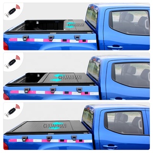 Cubierta de Cama para Camioneta JAC T8 Persiana Enrollable de Aluminio Eléctrica Tapa Tonneau para Great Wall Poer <span class=keywords><strong>2021</strong></span> - Product Image 2