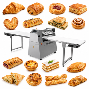 Macchina Commerciale per Stendere la Pasta Krompirusa, Laminatrice per Laccha Paratha, <span class=keywords><strong>Coda</strong></span> Daragosta, Macchinari per Panifici - Product Image 4