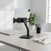 Support pour iPad et tablette, support de bureau portable pour ordinateur, support pour téléphone portable iPhone