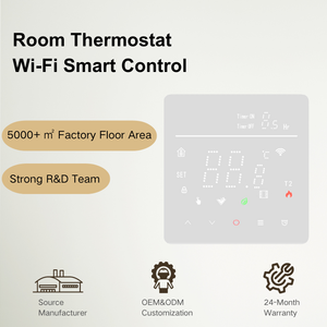 Tùy Chỉnh Tiết Kiệm Năng Lượng Kỹ Thuật Số Nhiệt Với Google Trợ Lý Điều Khiển Bằng Giọng Nói Tuya Nhiệt Cho Nước Sưởi Ấm Nhiệt - Product Image 3