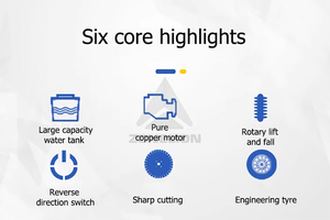 Machine de découpe de pieux électrique de construction de fondations Machine de découpe de béton mural - Product Image 3