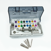 15-70N.cm fournitures dentaires montage d'implant dentaire chirurgical tournevis clé dynamométrique universelle Kit prothétique