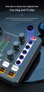 Microfono a Condensatore USB M8 Pro con Cancellazione del Rumore, Interfaccia Audio, Batteria da 800mAh, Supporto per <span class=keywords><strong>2</strong></span> Dispositivi, <span class=keywords><strong>Studio</strong></span> Cablato - Product Image 6