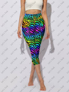 Без минимального заказа/Индивидуальный дизайн/Дропшиппинг/Оптовая продажа. Новые модели: леггинсы для фитнеса и йоги с высокой талией, утягивающие живот, бесшовные, больших размеров, персонализированная одежда. - Product Image 6