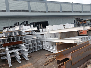 Nhà sản xuất <span class=keywords><strong>ASTM</strong></span> A36 <span class=keywords><strong>a992</strong></span> rộng mặt bích H dầm H sắt chùm q235b cán nóng cho xây dựng - Product Image 5