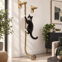 Mainan Kucing dari Tali Jute, Penggaruk Kucing dari Tali Jute Panjang