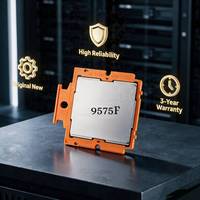 Procesador 9575F QS de 64 Núcleos y 128 Subprocesos, 100-000001537-04 Turin Zen 5 3.30GHz, Caché L3, CPU