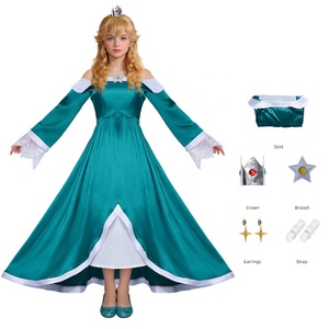 Ensemble de robe courte et de short pour enfants, tenue de princesse fantaisie, robe longue maxi, costume de fête pour filles - Product Image 4