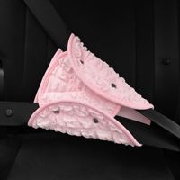 Coussin de protection triangulaire gonflable pour ceinture de sécurité enfant, anti-étranglement, pour voiture