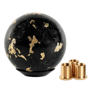 RASTP Carbon Fiber Gear <b>Shift</b> <b>Knob</b> SFN165 Ergonomic Design For Manual Transmission Cars - Product Image 3