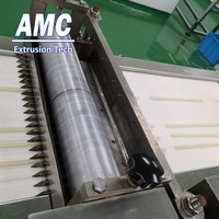 Ligne de production de pailles de riz biodégradables AMC, machine de fabrication de pailles de riz multi-usages, machine de séchage de pailles de riz