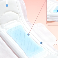 Serviettes hygiéniques jetables écologiques respirantes pour femmes, maxi/super, avec ailettes anti-fuites, personnalisables OEM, en coton doux blanc, 330 mm