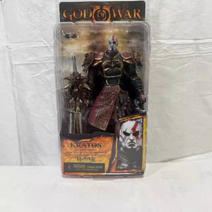 Figurine d'<span class=keywords><strong>action</strong></span> en PVC 1/60 18cm Anime NECA God of War 2 II <span class=keywords><strong>Kratos</strong></span> en armure d'Ares avec lames, modèle de jouet - Product Image 5
