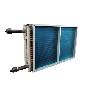 Ống vây không khí trao đổi nhiệt nước nóng dầu hơi nước tản nhiệt với Fan - Product Image 2