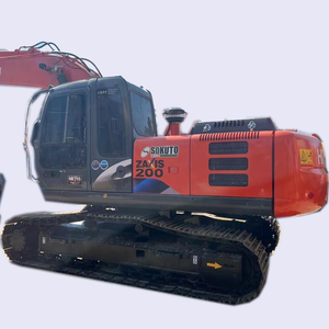 Excavatrice sur chenilles Hitachi ZX200 d'occasion 20T Excavatrices Japon Original d'occasion avec pompe hydraulique Shimadzu - Product Image 1