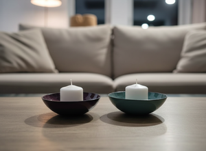 Portavelas de Metal de Nuevo Diseño para Cena, Forma de Cuenco Negro, Ecológico, Hecho a Mano, Decoración del Hogar, Regalo de San Valentín - Product Image 5