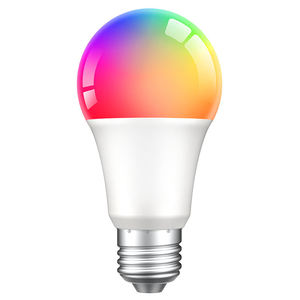 <span class=keywords><strong>Ampoule</strong></span> LED intelligente WIFI contrôlée par l'application Tuya, A19, plastique, 9W, E26, 110V-220V, commande vocale pour Alexa Echo <span class=keywords><strong>Google</strong></span> Home, résidentiel - Product Image 6