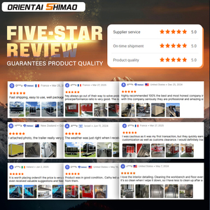 Oriental shimao trang bị đầy đủ kem thực phẩm xe tải với đầy đủ nhà bếp bánh Trailer thức ăn nhanh Trailer di động thực phẩm đường phố giỏ hàng - Product Image 5