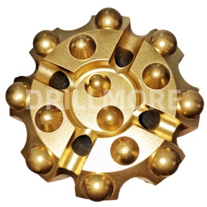 102mm T51 Chất lượng cao <span class=keywords><strong>retrac</strong></span> nút <span class=keywords><strong>bit</strong></span> đá khoan <span class=keywords><strong>bit</strong></span> đầu búa <span class=keywords><strong>Bit</strong></span> khoan cho đường hầm khai thác ngầm - Product Image 3