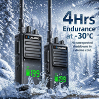 XUNLIBAO Vente en gros Talkie-walkie étanche IP68 10W résistant au froid VHF UHF double bande F1880 USB Type-C pour marine, hiver et extérieur