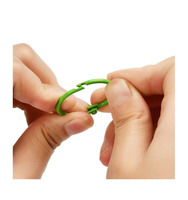 30 mm bunte Metall-Eisen-Buchbinder Ring Blattbinder Ring Schlüsselring für Indexkarten DIY-Handwerk