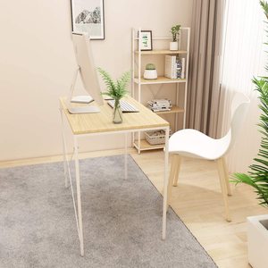 Vente chaude bureau d'ordinateur avec étagère bureau d'ordinateur avec étagère Les tables et les étagères peuvent être démontées et utilisées séparément - Product Image 3