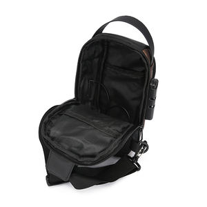 Riñonera Deportiva Impermeable Antirrobo con Cierre de Cremallera para Hombre, Bolsa de Pecho Simple Personalizada - Product Image 4