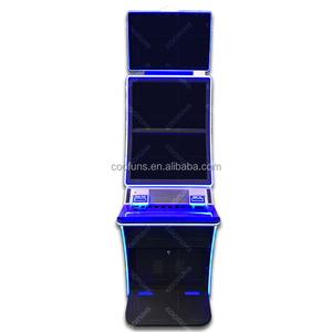 Nhà Máy Bán Hàng Trực Tiếp Khe Cắm 23.8/27 Inch Ba Màn Hình Chơi Game Máy <span class=keywords><strong>Arcade</strong></span> Đồng Tiền Hoạt Động Kim Loại Video Trò Chơi Tủ Cho Bán - Product Image 2