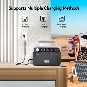 Portable Power Station Outdoor Camping Emergency Solar <strong>Battery</strong>-Powered Generator <strong>Battery</strong> <strong>Backup</strong> for Home Power Outage - Product Image 5