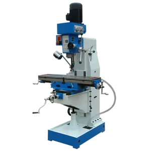 ZX5325C TTMC Milling Drilling Machine, Gear Head Vertical Mill with 40"x10" Table Size, R8 Spindle