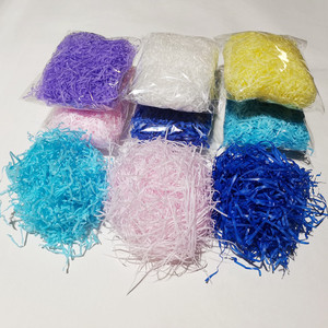 Đầy Màu Sắc Đỏ Vụn Giấy Filler Royal Blue Crinkle Xanh Sáng Bóng Quà Tặng 500G Giá Rẻ Nhồi Đầy Vàng Hồng Nhăn Giấy - Product Image 1
