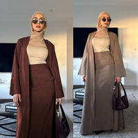 Abaya de Dubaï, magnifique couleur noire, abaya traditionnelle musulmane, travail artisanal, kaftan, vêtements islamiques traditionnels pour femmes