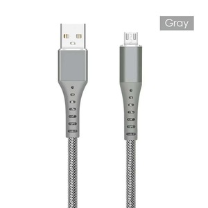 Fishnet สายชาร์จเร็ว USB 3A สำหรับ iPhone, สำหรับ Huawei Android NYLON Braid USB to Micro Type <span class=keywords><strong>C</strong></span> สายชาร์จ - Product Image 3