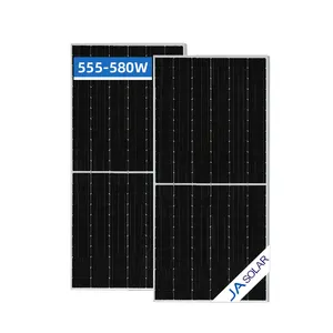 Atacado módulo pv painel solar JAM72D40 555-580GB sistema de energia solar mono perc pv módulos pv módulo bifacial