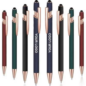 Premium Rose <b>Gold</b> Metal Ballpoint <b>Pen</b> With Engraved Logo for Corporate and Office Use Custom Promotional Gifts - Product Image 1