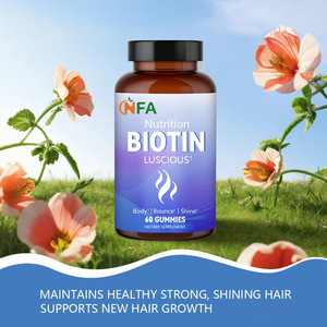 Gomitas de Biotina Nutritivas Personalizadas de Fábrica, Estimulan la Producción de Queratina en el Cabello, Dulces de Goma - Product Image 6